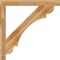 Ekena Millwork Olympic Block Rough Sawn Bracket, Western Red Cedar, 4"W x 44"D x 44"H BKT04X44X44OLY05RWR - alternate 4